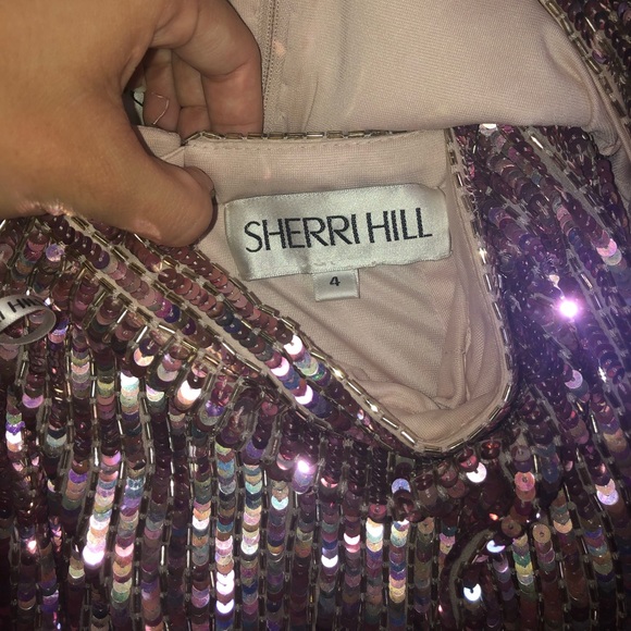 Sherri hill prom dress. Two piece - Picture 7 of 7